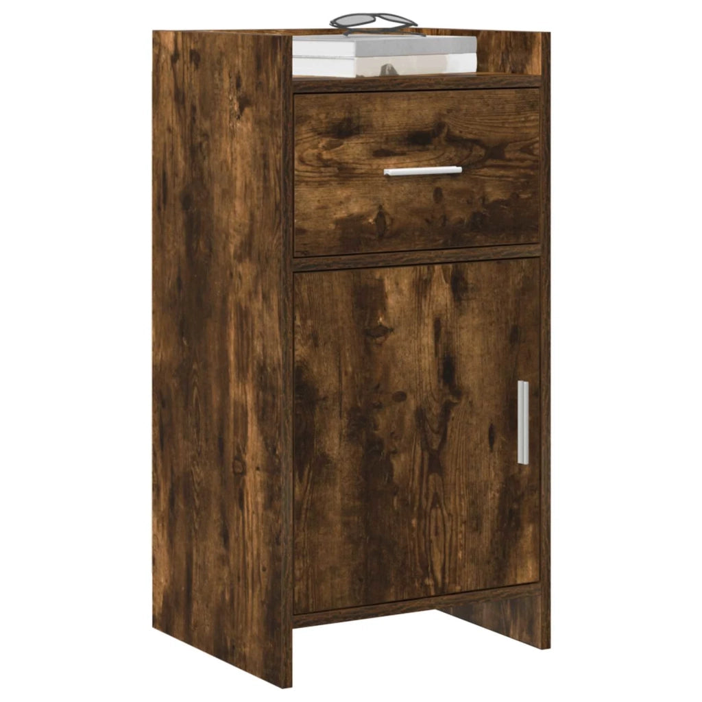 Credenza Rovere Fumo 40 x 36 x 80 cm Legno ingegnerizzato 8011087