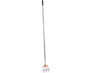 Cultivatore da Giardino Adattabile - Rotor per Giardino - Acciaio Inossidabile - Sostenibile - Manico Ergonomico - Resistente ai Sfregamenti - Frecce per Giardino