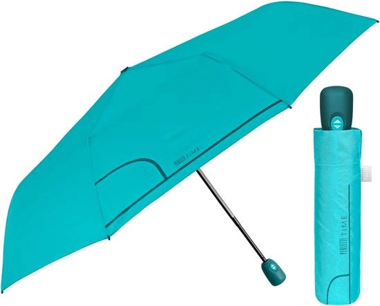 Parasole Mini Ripiegabile per Donne - Automatico e Resistente al Vento - Parasole Compatta da Viaggio - 1 pezzo - Multicolore - Fibra di Vetro