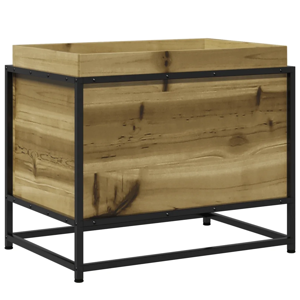 Fioriera | Cassetta per fiori | Vaso da Giardino 60x40x50 cm in Legno di Pino Impregnato