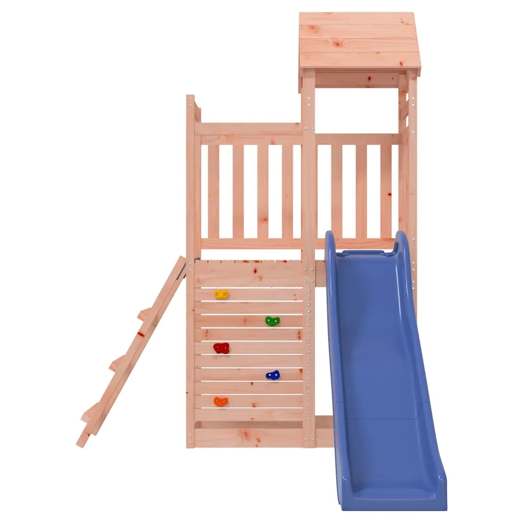 Set da Gioco da Esterno in Legno Massello di Douglas