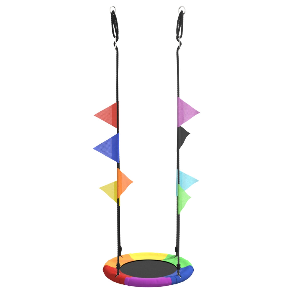 Amaca Nest  con bandiere multicolori Ã˜ 60 cm, 100 kg, tessuto Oxford