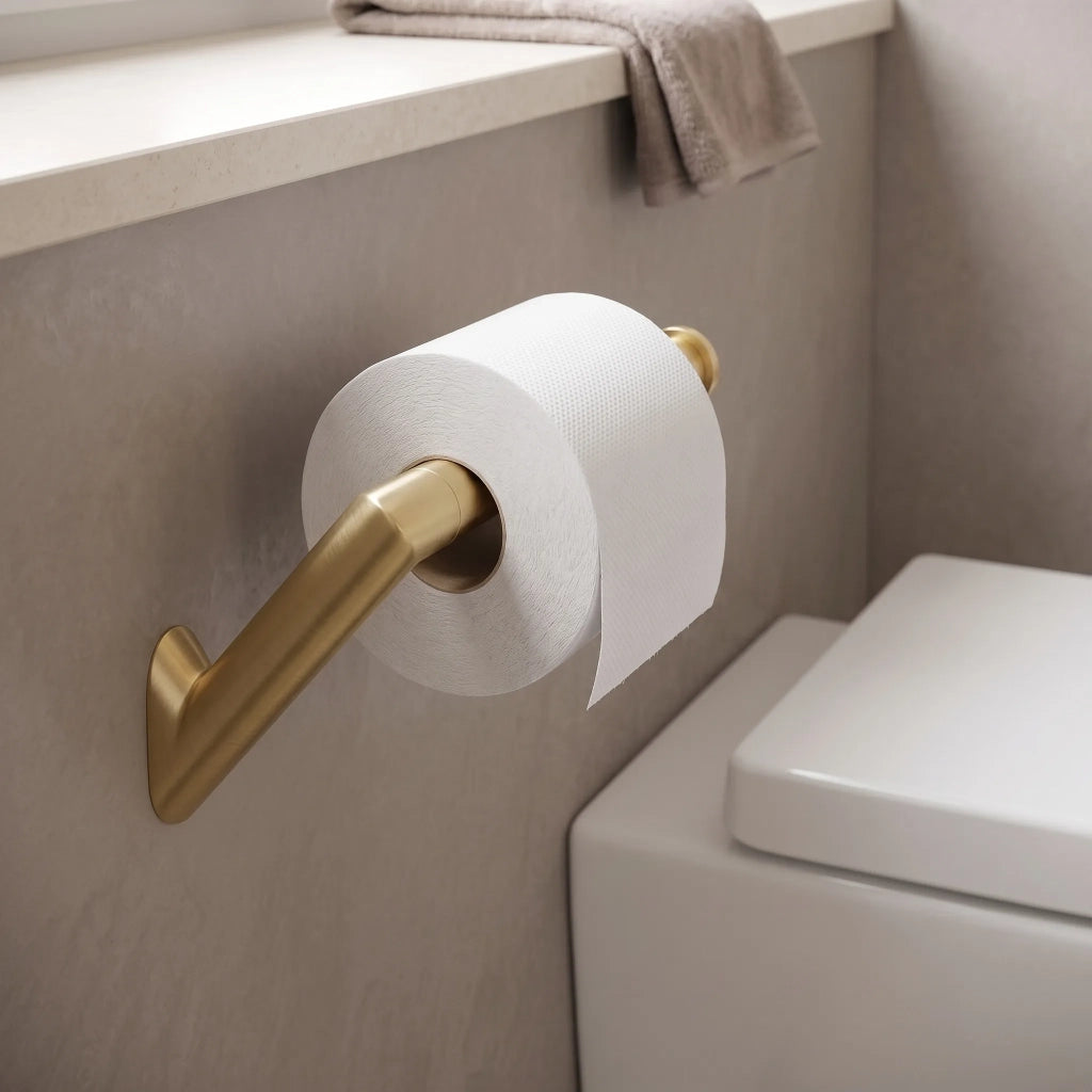 Porta Carta Igienica Will Brush Gold