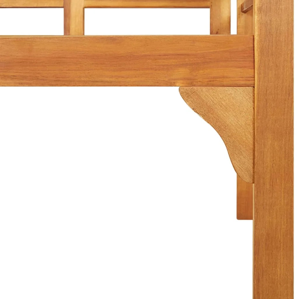 Panca da giardino mobili da esterno terrazza 125 cm legno massello di acacia 02_0011231