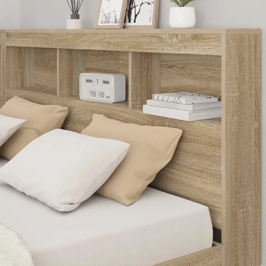 Testata contenitore Rovere Sonoma 140 cm Legno multistrato 3335543