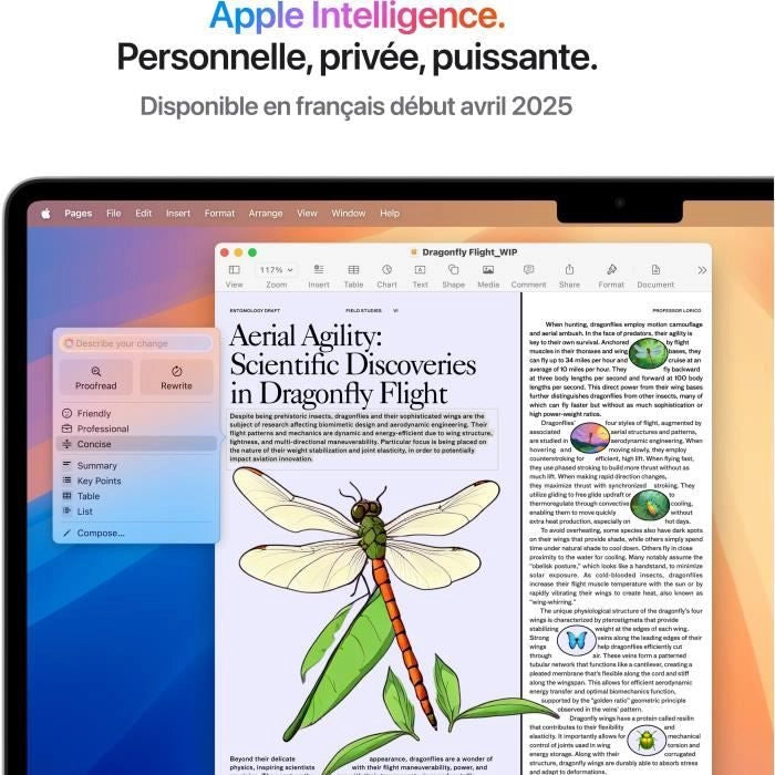 Apple - 15.3 MacBook Air M4 (2025) - 16 GB di RAM - 512 GB di spazio di archiviazione - CPU a 10 core - GPU a 10 core - Argento