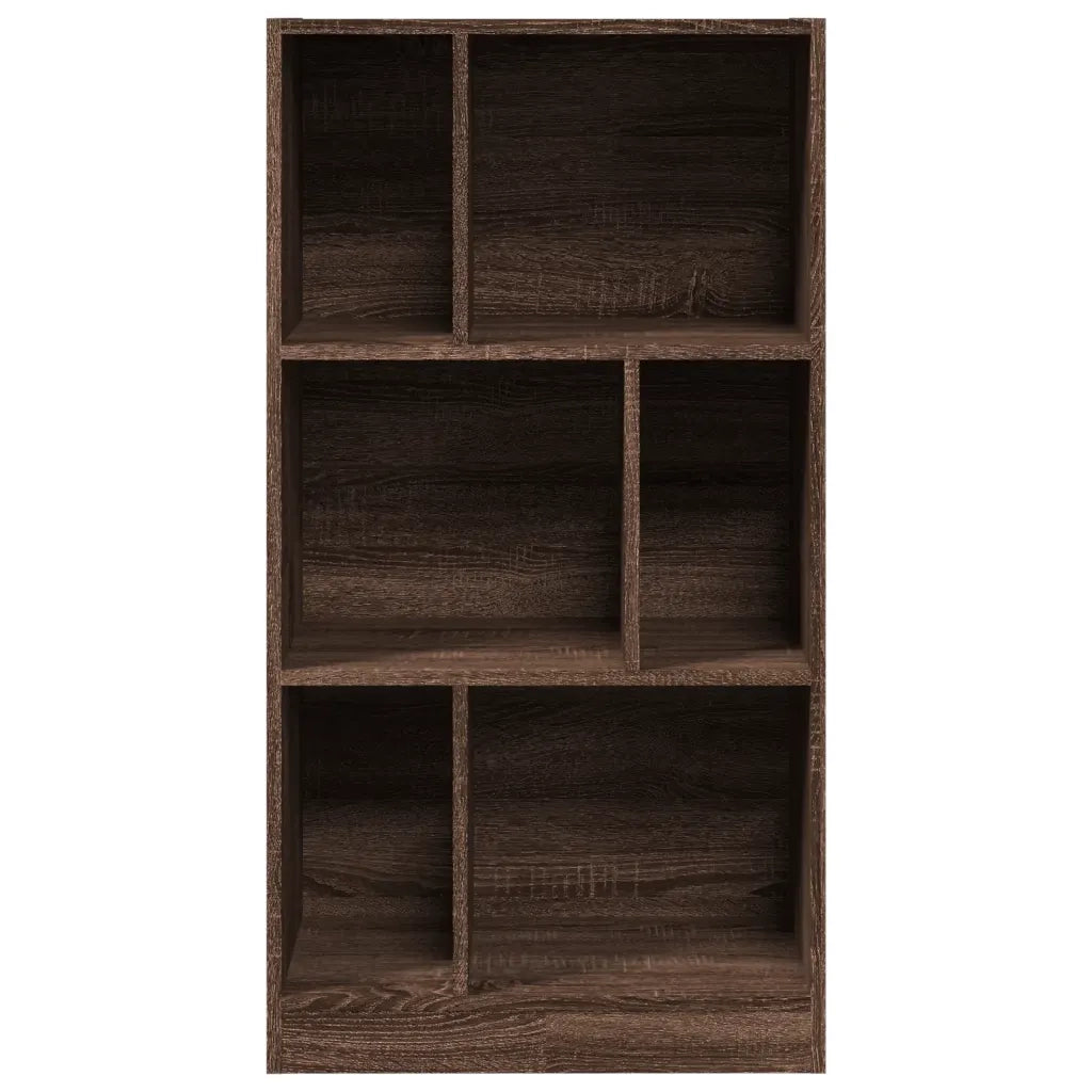 Libreria Rovere Marrone 57x28,5x107,5 cm in Legno Multistrato 848009