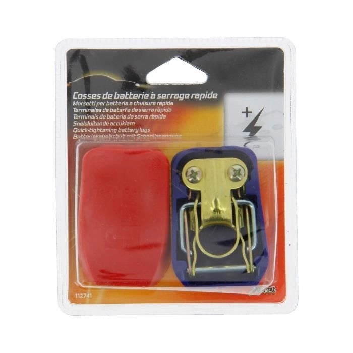 Cartec 2 Alette batteria a sgancio rapido (+ e -