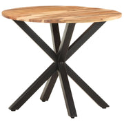 Tavolino di Servizio 68x68x56 cm in Legno Massello di Acacia cod mxl 8841
