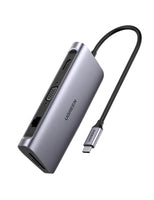 Ugreen 40873 replicatore di porte e docking station per laptop usb 3.2 gen 1 (3.1 gen 1) type-c metallico