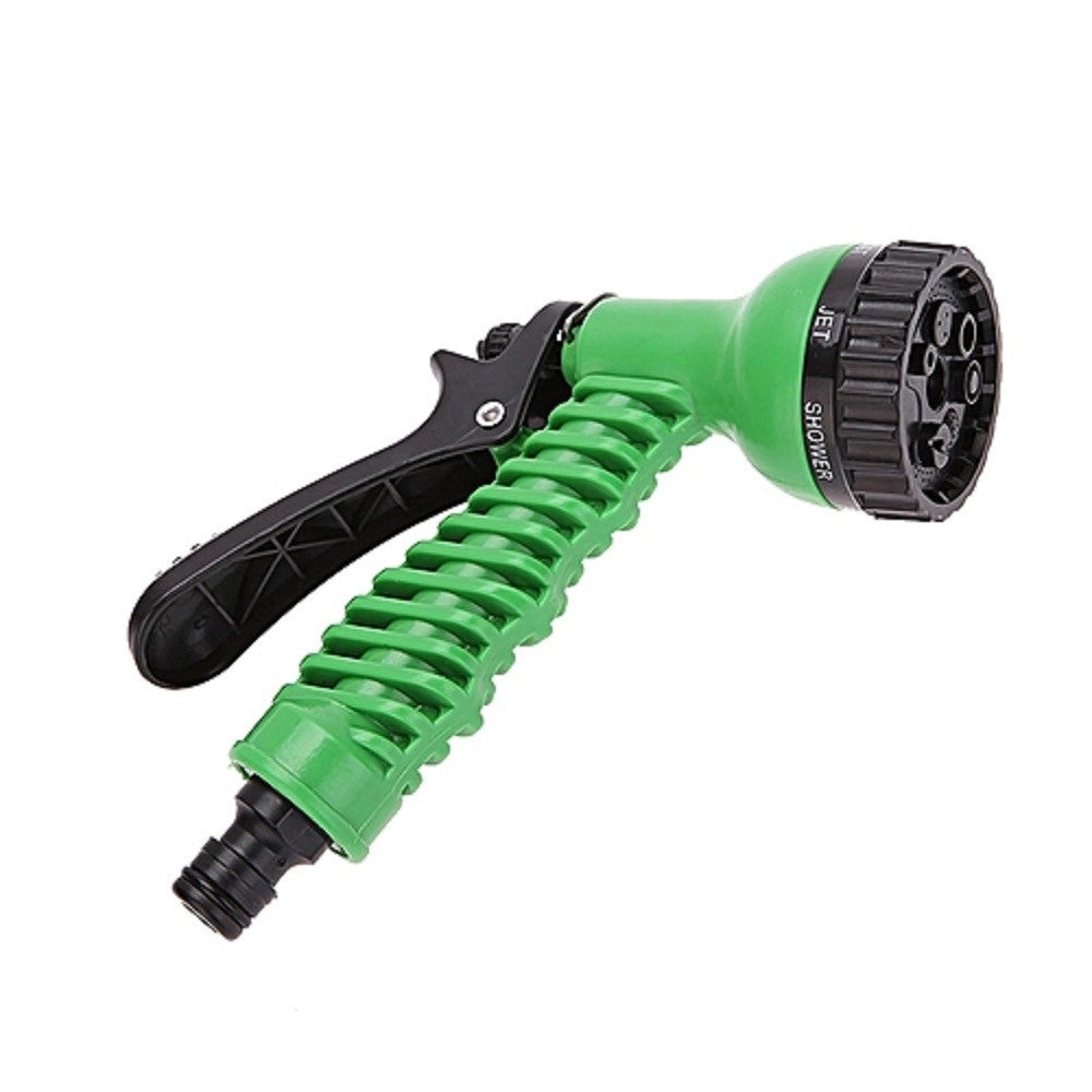 Trade Shop - Tubo Estensibile Flessibile Irrigazione Giardino Multigetto Pistola 12 Metri -
