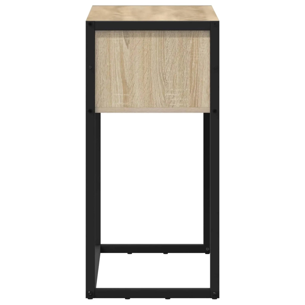Tavolino | Tavolo laterale Sonoma 100 x 36 x 75 cm Legno multistrato