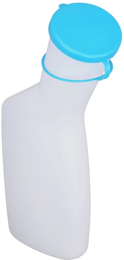 Urinoir Portatile 1000ml - Lekvrij - Adatto per la Cura e i Viaggi - Facile da Pulire - Materiale Resistente