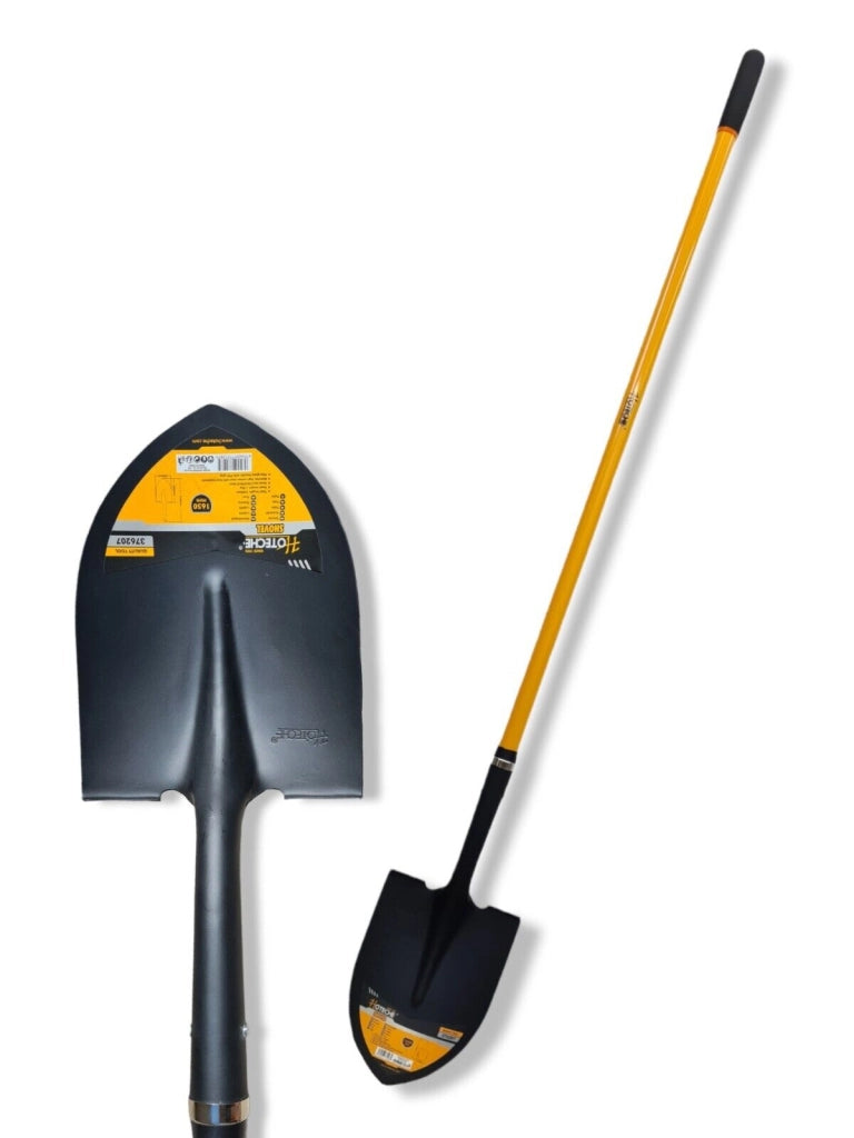 PALA A PUNTA DA GIARDINO BADILE DA EDILIZIA MANICO IMPUGNATURA ERGONOMICA 165 CM