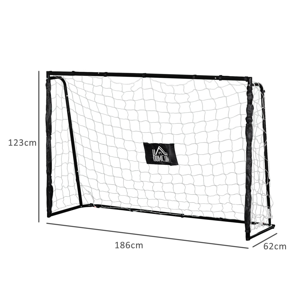 Cage de football ¨C Minimal ¨C nero bianco 186x62x123 cm