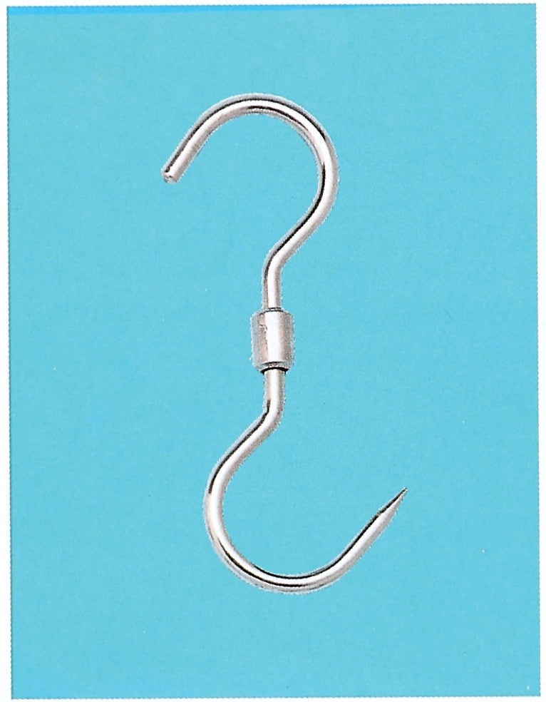PL GANCIO INOX PER MACELLAIO GIREVOLE 210 X 9 MM- 6,0 pz