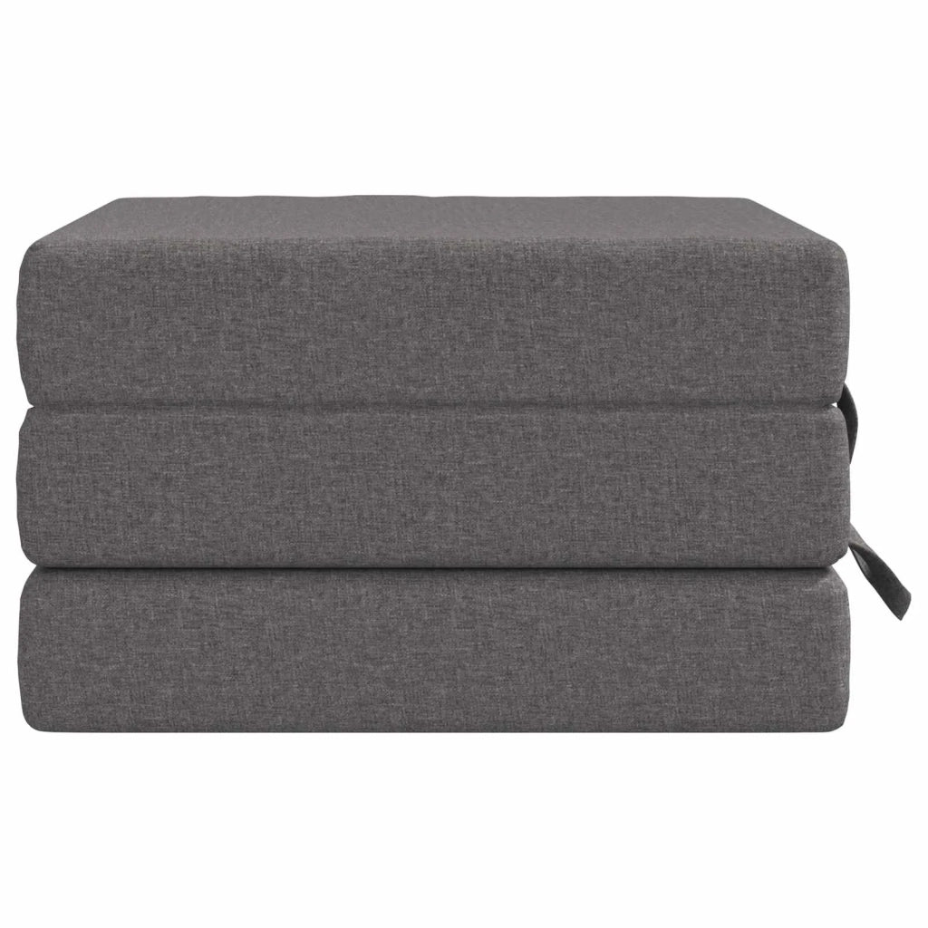 Divano Letto Pieghevole 90 x 63 x 45 cm Grigio Chiaro 900148