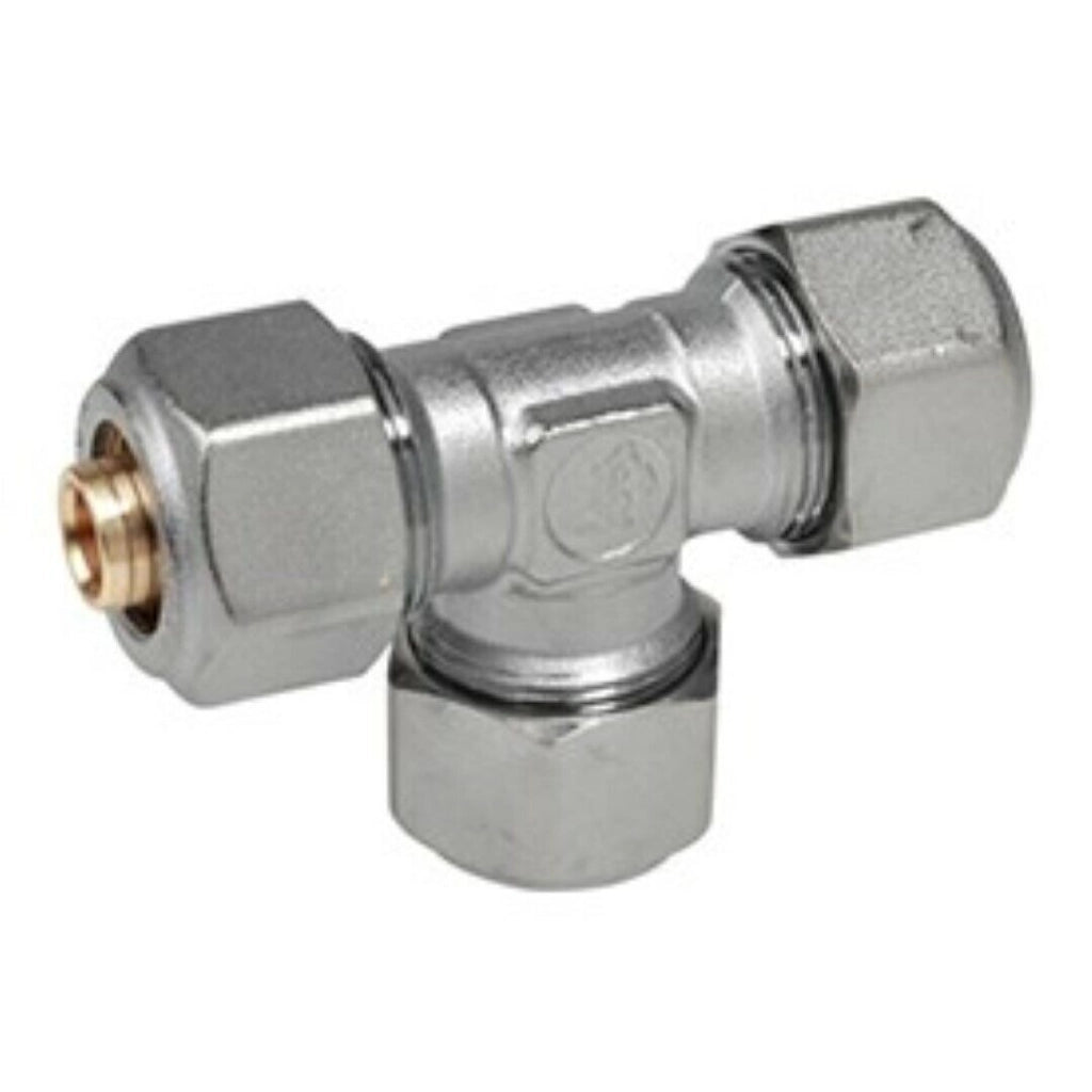 Raccordo A T Con Adattatori Per Multistrato 32 X 3 R564Mx126 - Giacomini