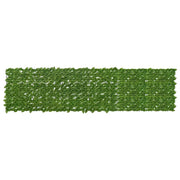 Schermo per balcone con foglie-Pannello per balcone Verde e Giallo 300 x 75 cm 345566