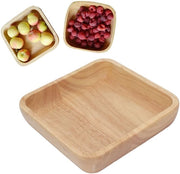 Scaletta per insalata in legno multifunzionale - 21 cm - Color cotto - Ideale per insalate e frutta - Ottima per feste e occasioni speciali