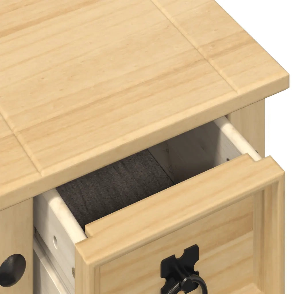 Porta piante | Sostegno per piante Corona 30x30x73 cm in Legno Massello di Pino