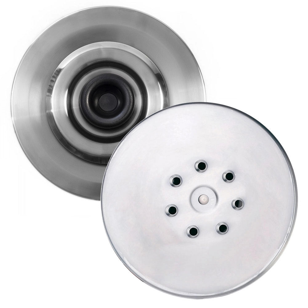 Coperchio Magico Antiodore Ø22 cm Ventur Magic in Acciaio Inox Pomolo Nero