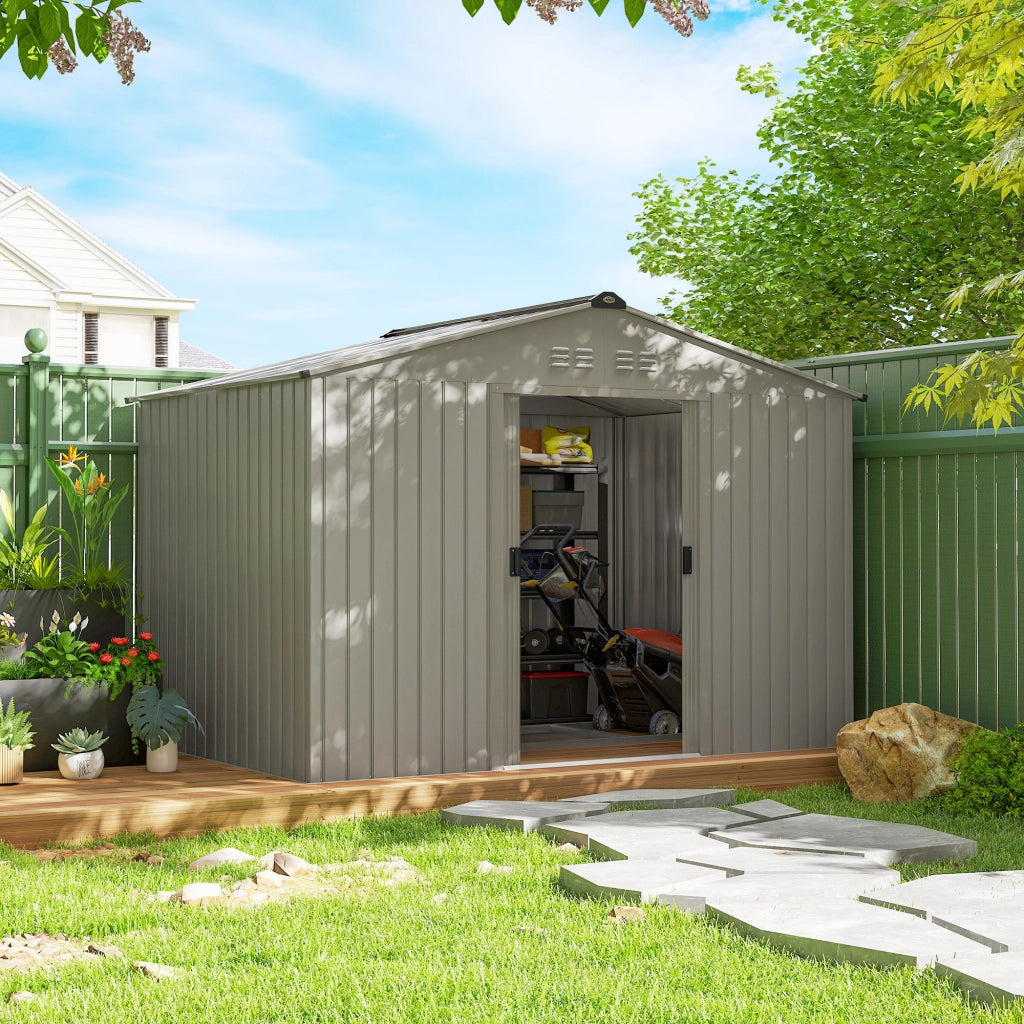 Casetta da Giardino ¨C Zephmum ¨C Grigio 277x195x192 cm