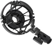 Microfono Antischoc - Supporto Flessibile - Registrazione Stabile - Materiale ABS Leggero - 18 x 10 cm - Nero