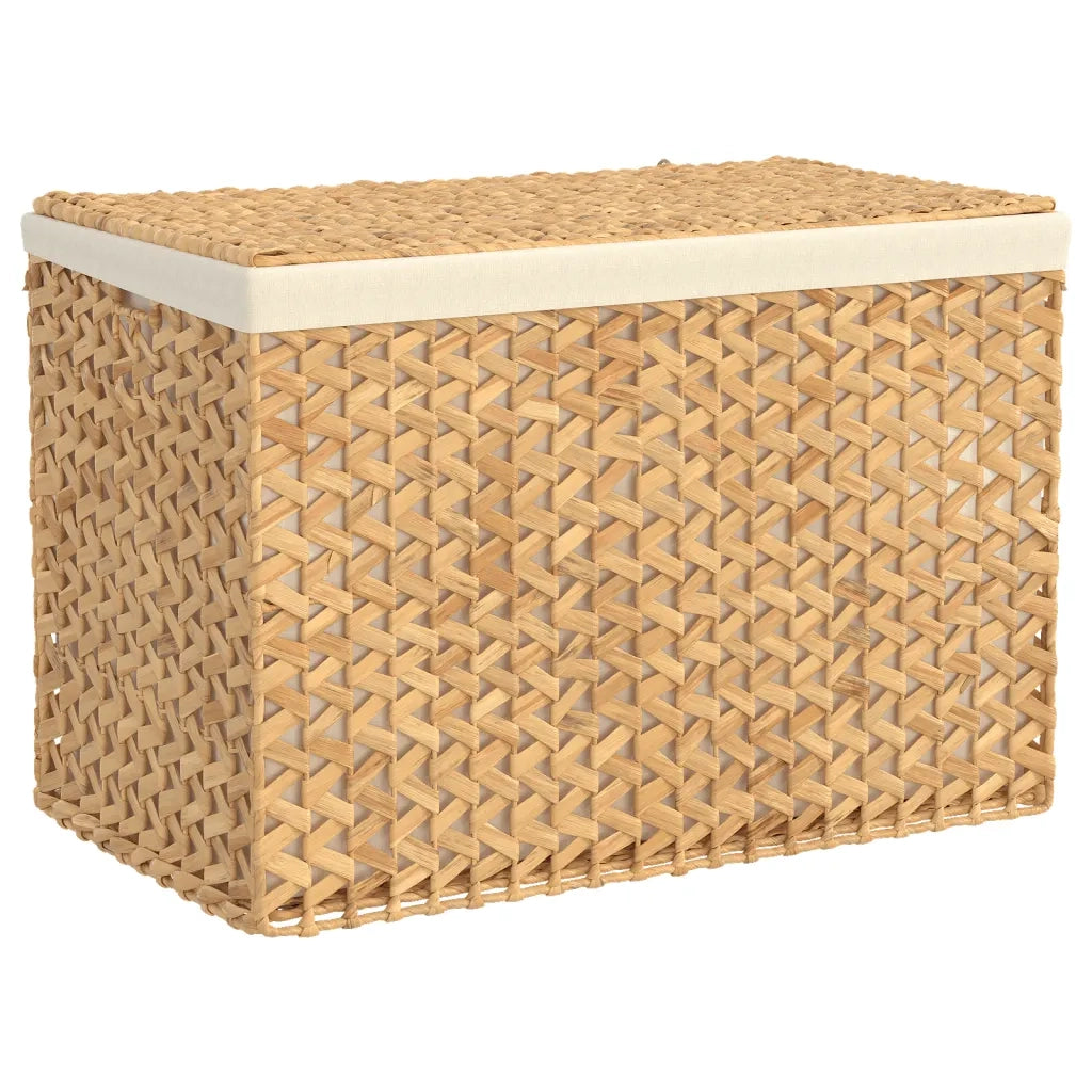 Cesto Portabiancheria a 3 Sezioni 75x42,5x52cm Giacinto d'Acqua 355184