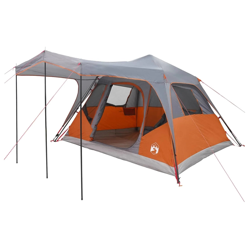 Tenda Familiare con tetto Grigio e arancione 305 x 275 x 190 cm 42028709