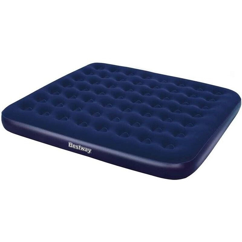 BESTWAY MATERASSINO GONFIABILE MATRIMONIALE 191X137X22 CM COLORE BLU