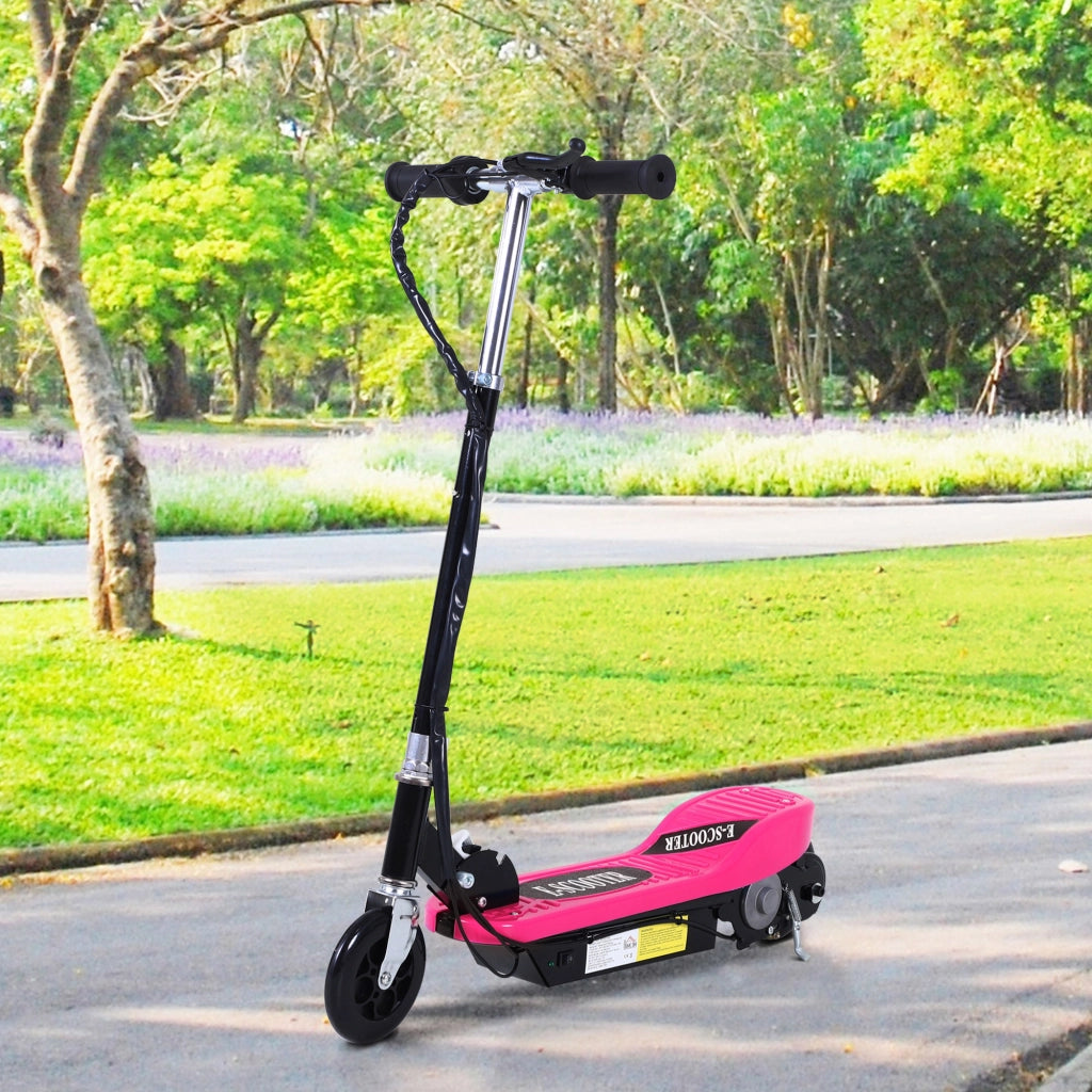 Patinete Elettrico Pieghevole Bambini ¨C Zephmum ¨C Rosa 78x37x87-95 cm