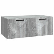 Mobile Porta TV da Muro Grigio Sonoma 78,5 x 41 x 30 cm