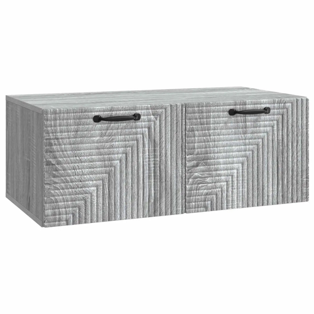 Mobile Porta TV da Muro Grigio Sonoma 78,5 x 41 x 30 cm