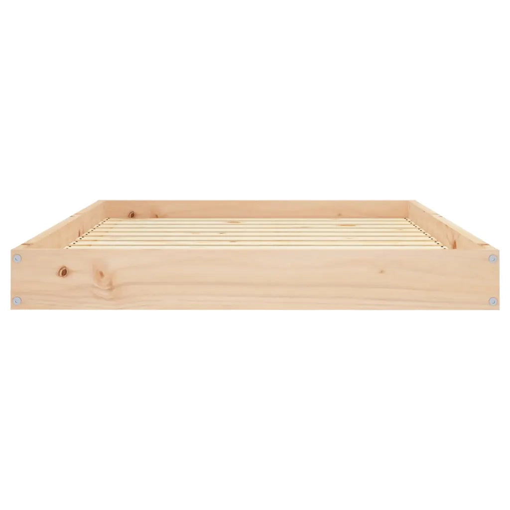 Cuccia per Cani 101,5x74x9 cm in Legno Massello di Pino