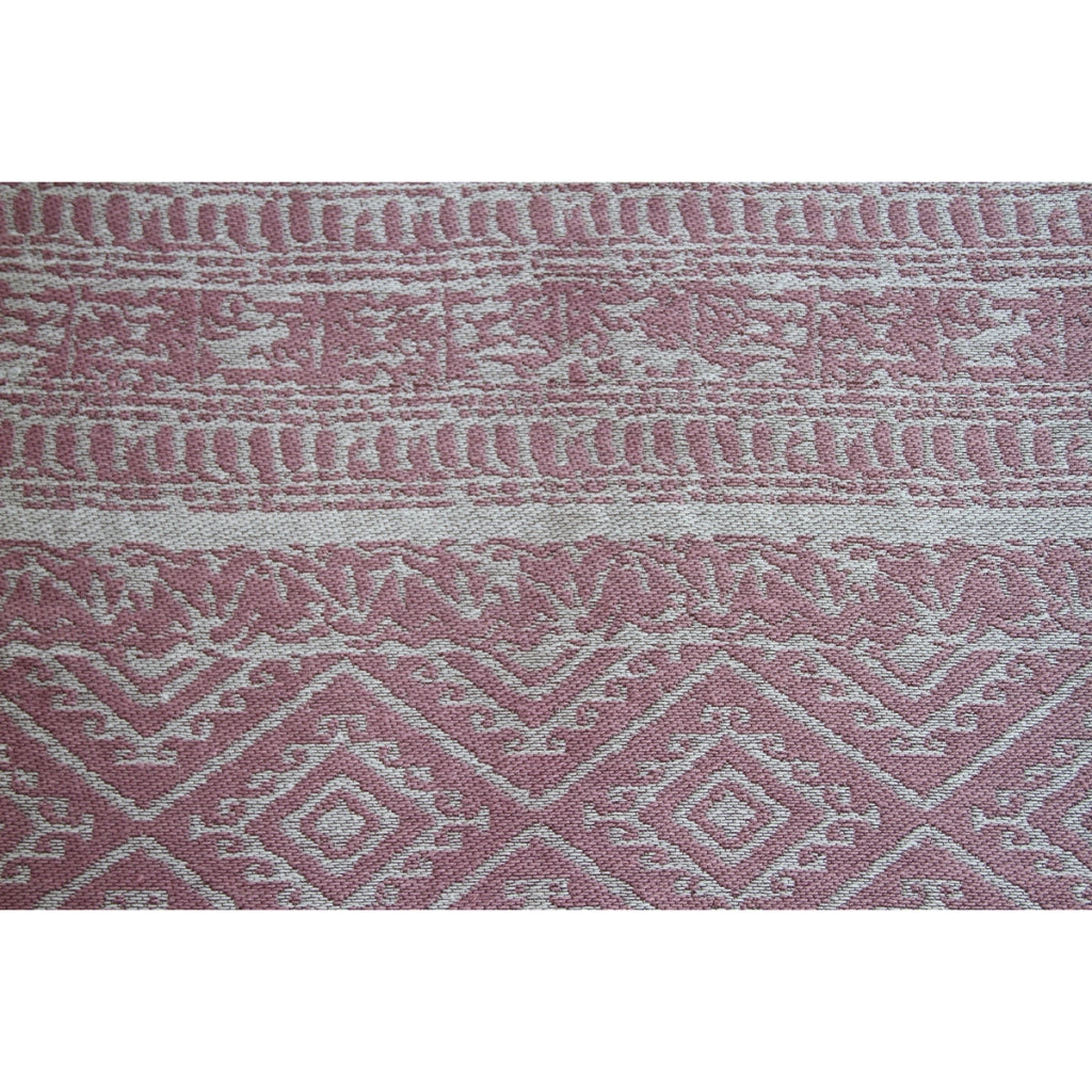 Tappeto Sunny 100 in poliestere rosa vintage