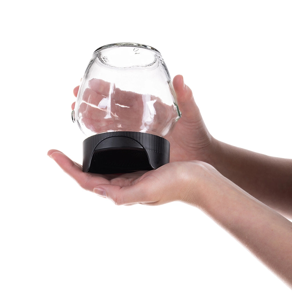 KADAX Zestaw Słój Amfora fi82 580ml 5802-9 + Plastikowa zakrętka do słoików fi82, kiełkownica K17500