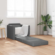 Divano letto 60cm Grigio scuro Tessuto 4106622