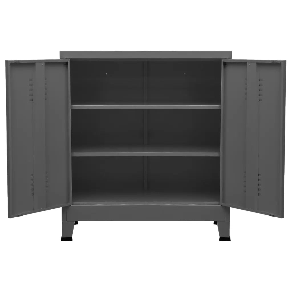 Classificatore Industriale Antracite 90x40x100 cm in Acciaio cod mxl 53925