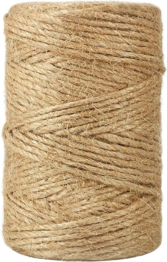 Corda in juta di 3 mm per giardinaggio, foto, piante, artigianato