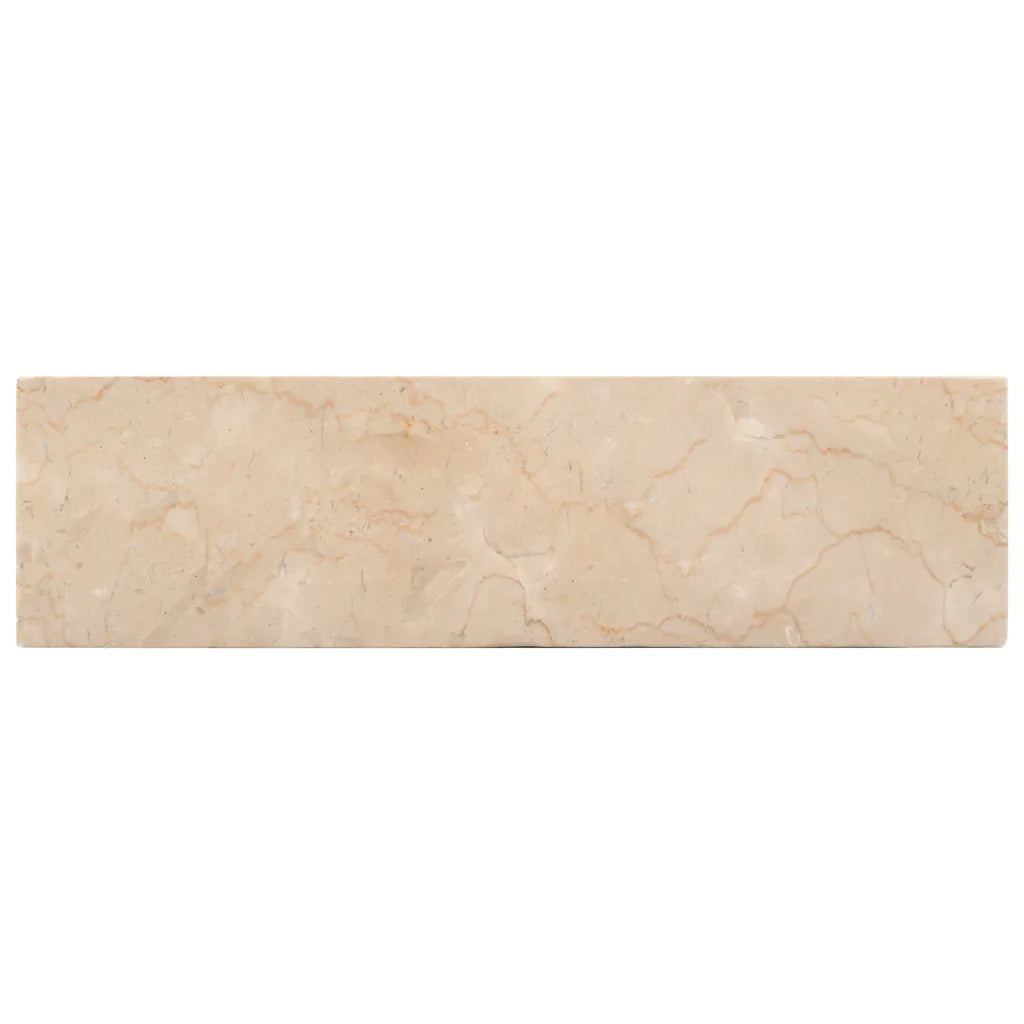 Lavello-Lavandino 45x30x12 cm Marmo Lucido Crema