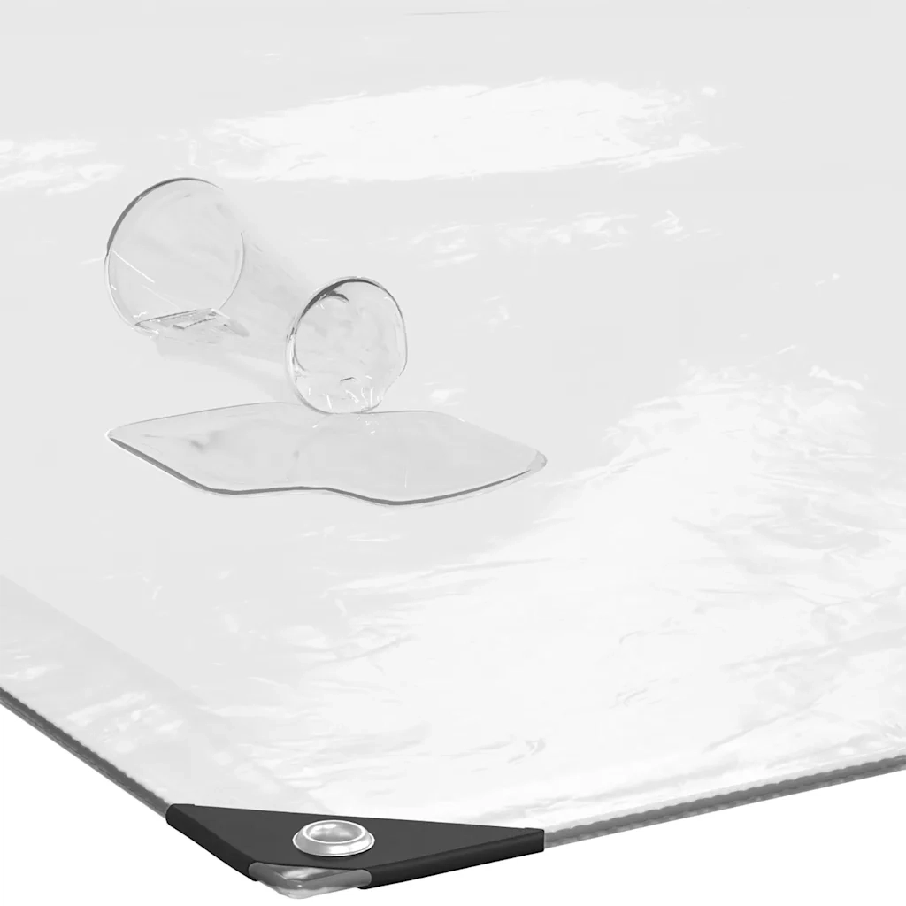 Telone Trasparente con Occhielli 4x12 m in Polietilene