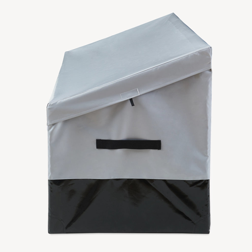 Baule da Esterno Alanno 560 L Grigio / Nero casa.pro