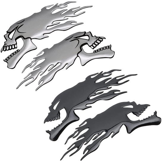 Kit di protezione per motori - 3D Sticker - Set di 4 pezzi - PVC - Protezione contro graffi - Disegno vela/scheda di scudo - Impermeabile - Adesivo acqua - Resistenze a 80°C - Dimensioni 30x20 cm - Set di 4 pezzi