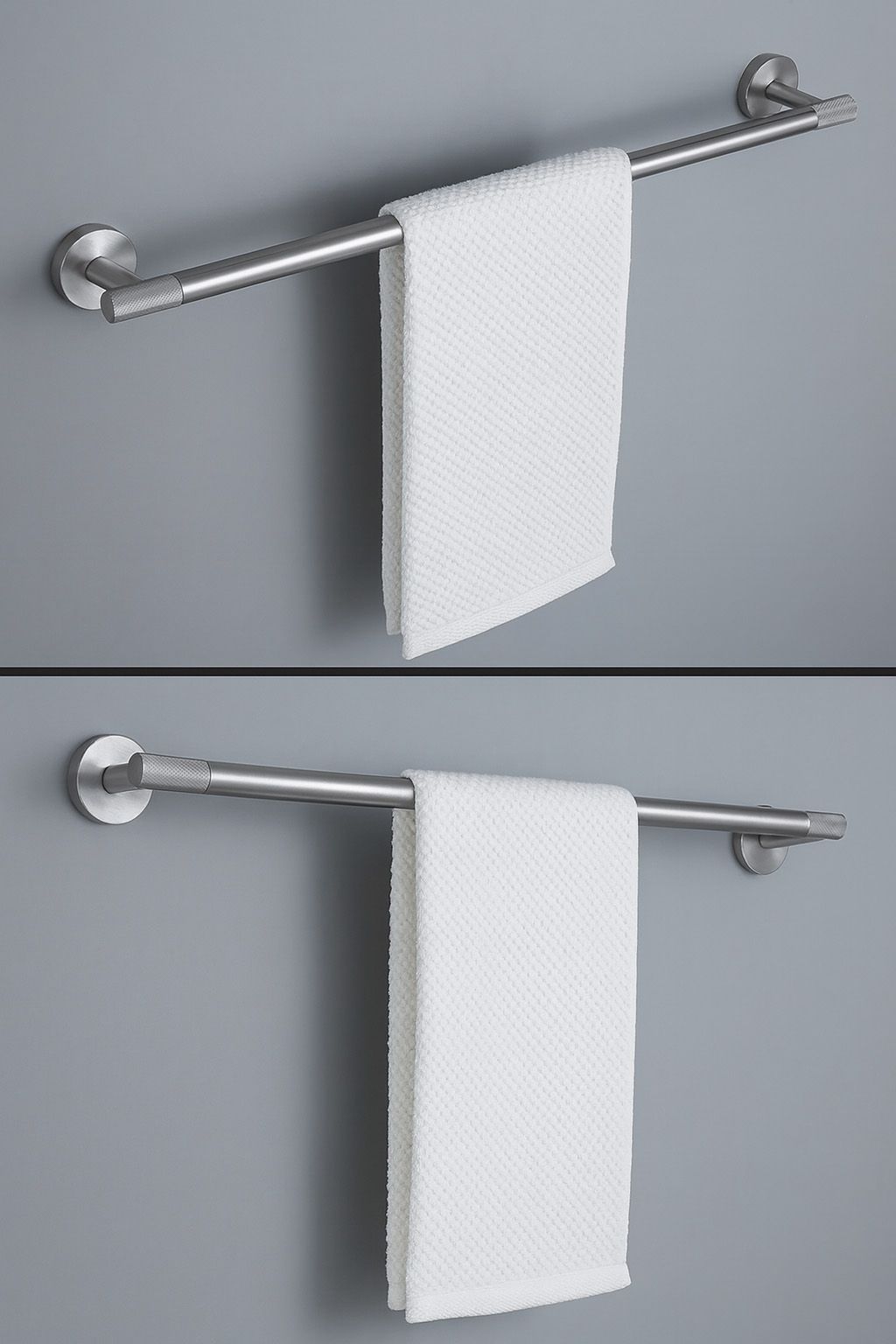 Portasciugamano Da Bagno 6603 Modern Brush Nickle