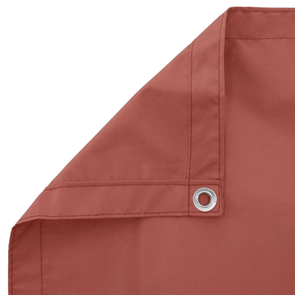 Schermo da balcone Terracotta 100 x 700 cm Tessuto Oxford 42030720