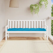 Cuscino per Panca-Cuscini per panchina Azzurro 180x50x7 cm in Tessuto Oxford 544082