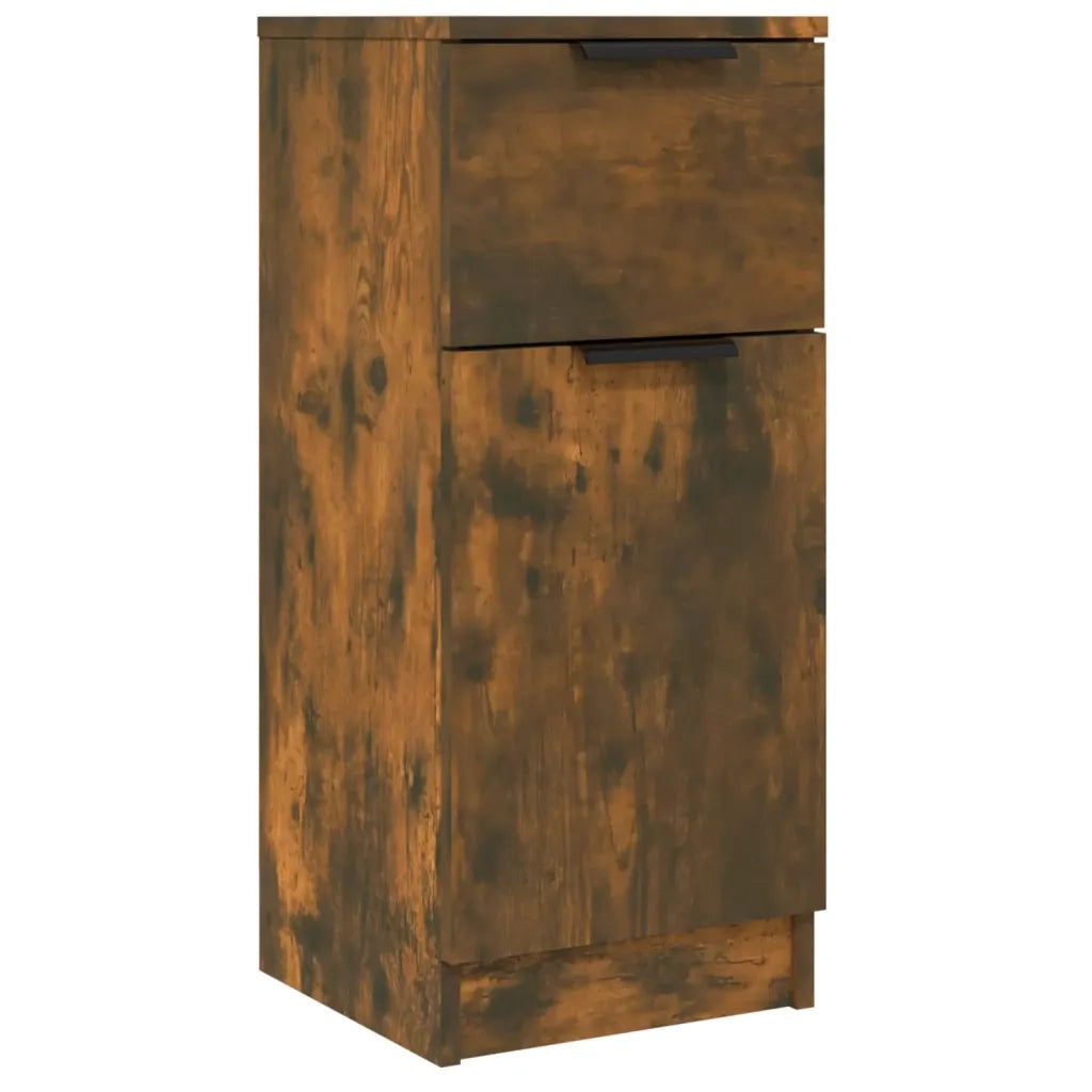 Credenza Rovere Fumo 30x30x70 cm in Legno Multistrato 817000