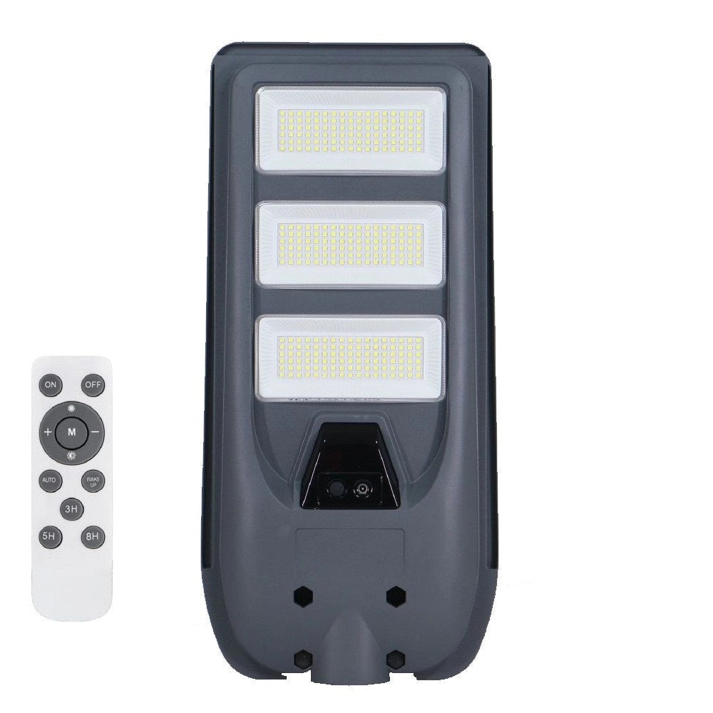 Lampione Solare da Esterno con Sensore di Movimento e Crepuscolare – 100W, 160W, 220W, 300W – IP65 con Telecomando Watt: 160w