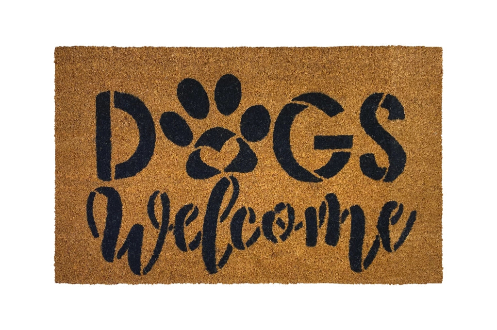 Zerbino Ingresso Casa In Fibra Di Cocco Con Base In Pvc  Dog